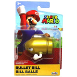 Jakks Pacific World of Nintendo Gold Bullet Bill exclusive box package front